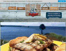 Tablet Screenshot of nicksboathouse.com